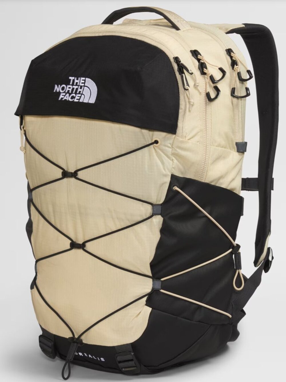 The North Face Borealis 16" Laptop Men's Backpack 28L Gravel/TNF Black $99